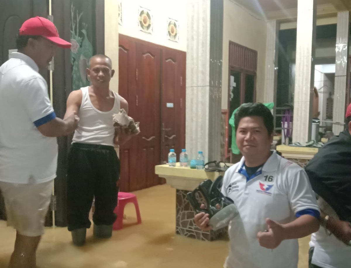 Partai Perindo Bontang Salurkan Bantuan untuk Korban Banjir