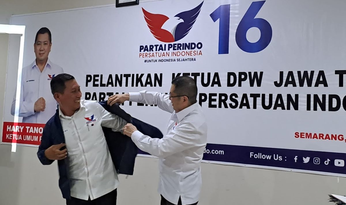 Resmi Jabat Ketua DPW Partai Perindo Jateng, Ini Kiprah Mayjen TNI (Purn) Wuryanto