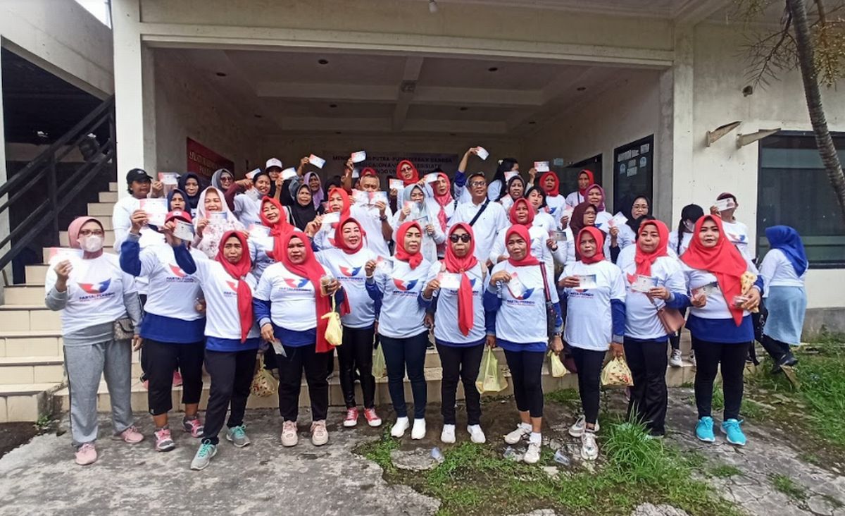 Jaring Kader Perempuan, DPW Partai Perindo Lampung Gencarkan Pedekate dengan Ibu-ibu