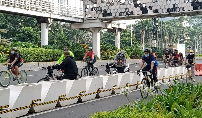 Jalur Sepeda Perlu Disosialisasikan Terus, Pemuda Perindo: Agar Warga Terketuk Hatinya