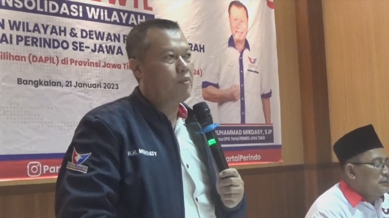 Ketua DPW Partai Perindo Jatim Instruksikan Kader Bentuk Struktur hingga Tingkat TPS