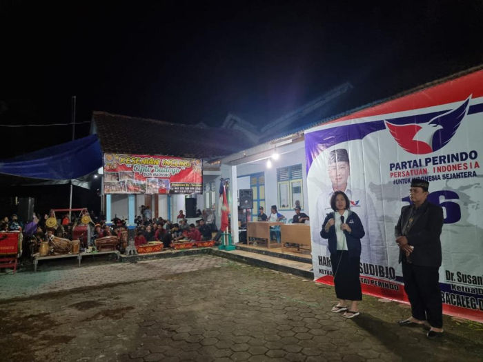 Nuning Kertopati Gelar Sosialisasi Partai Perindo di Purworejo dari Pagi hingga Malam