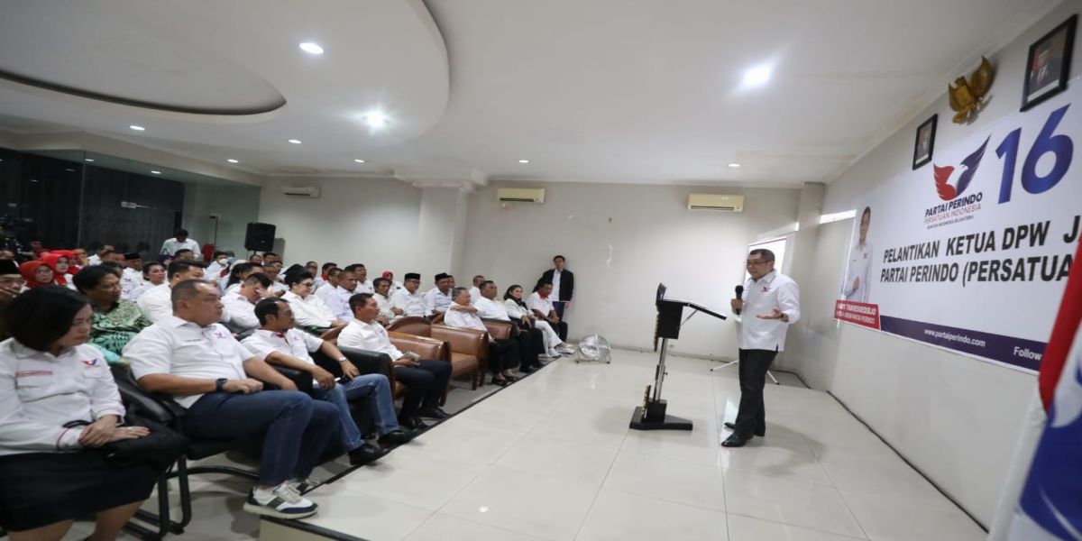 Pacu Semangat Kader, HT: Kita Berusaha Cepat, Partai Perindo Bisa Naik ke Ranking 5