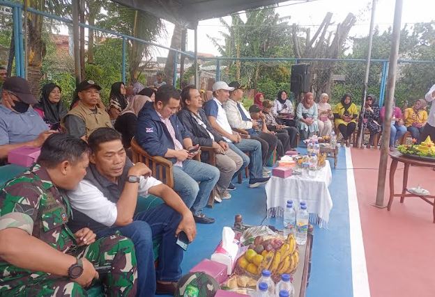 Rehab Lapangan Voli, Warga Pesanggrahan Berterima Kasih ke Ketua DPW Partai Perindo DKI