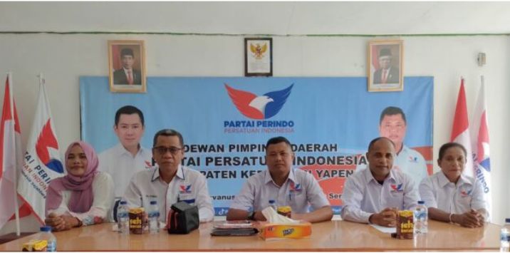 2024, Partai Perindo Yapen Optimis Raih Kursi di 4 Dapil