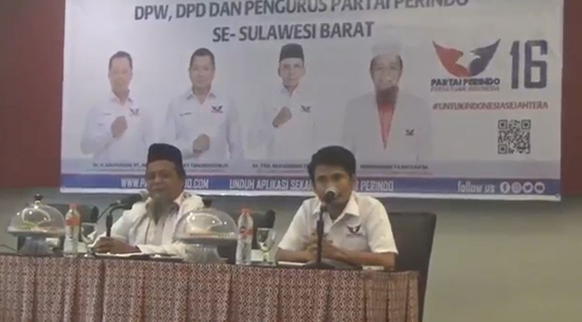Gelar Rapat Koordinasi, DPW Perindo Sulbar Targetkan Menang di Semua Dapil