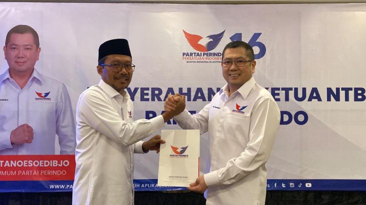 Terima SK dari HT, Khairul Rizal Pimpin DPW Partai Perindo 