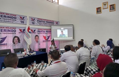 TGB Minta DPW Partai Perindo DIY Genjot Penjaringan Suara Jelang Pemilu 2024 