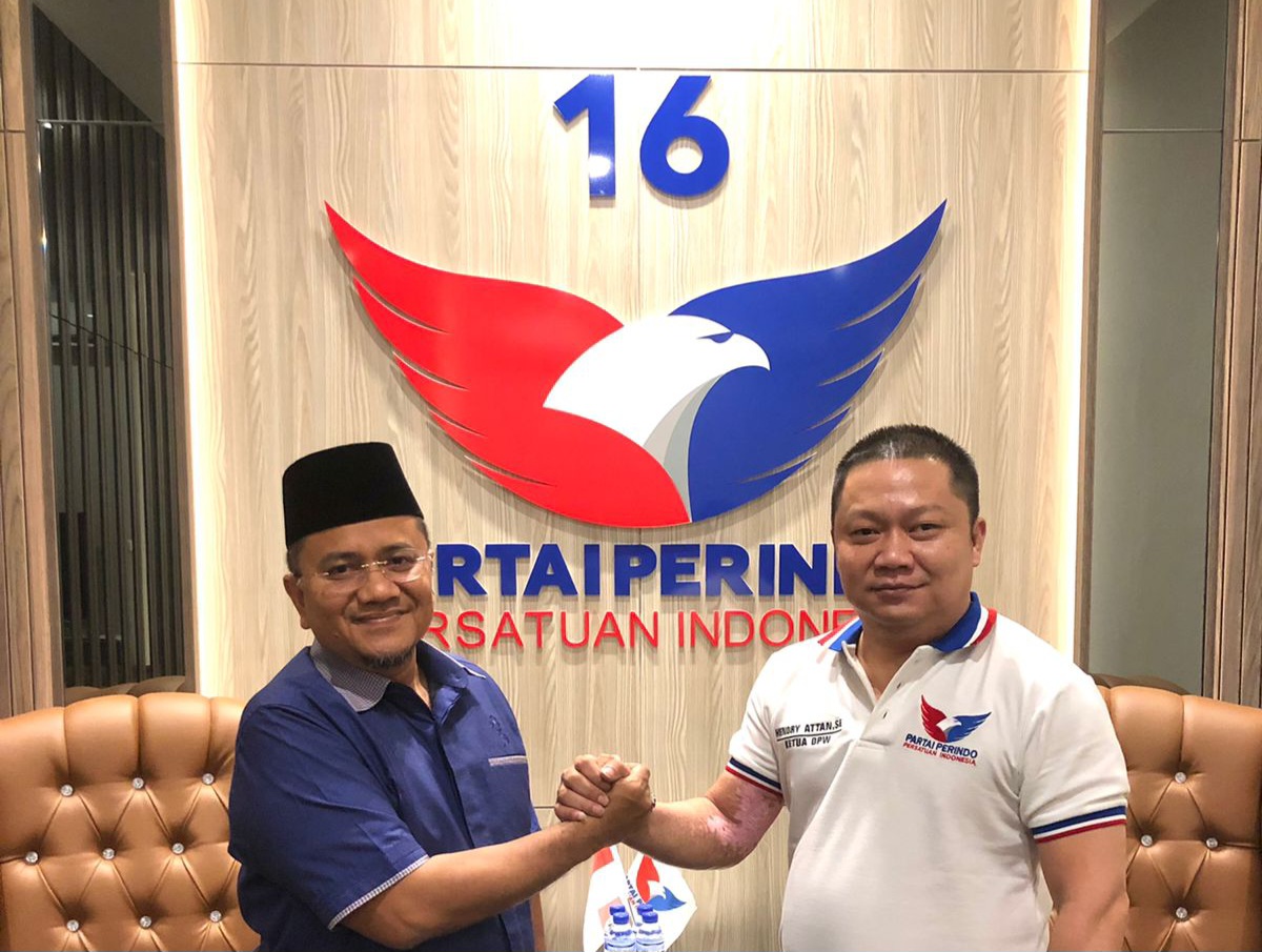 Bertemu Hendry Attan, Wakil Wali Kota Jambi Siap Berkolaborasi dengan Partai Perindo 