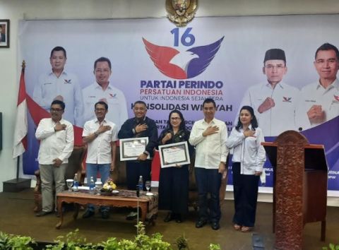 DPW Partai Perindo Bali menyiapkan minimal satu orang kadernya akan duduk di kursi DPR RI.