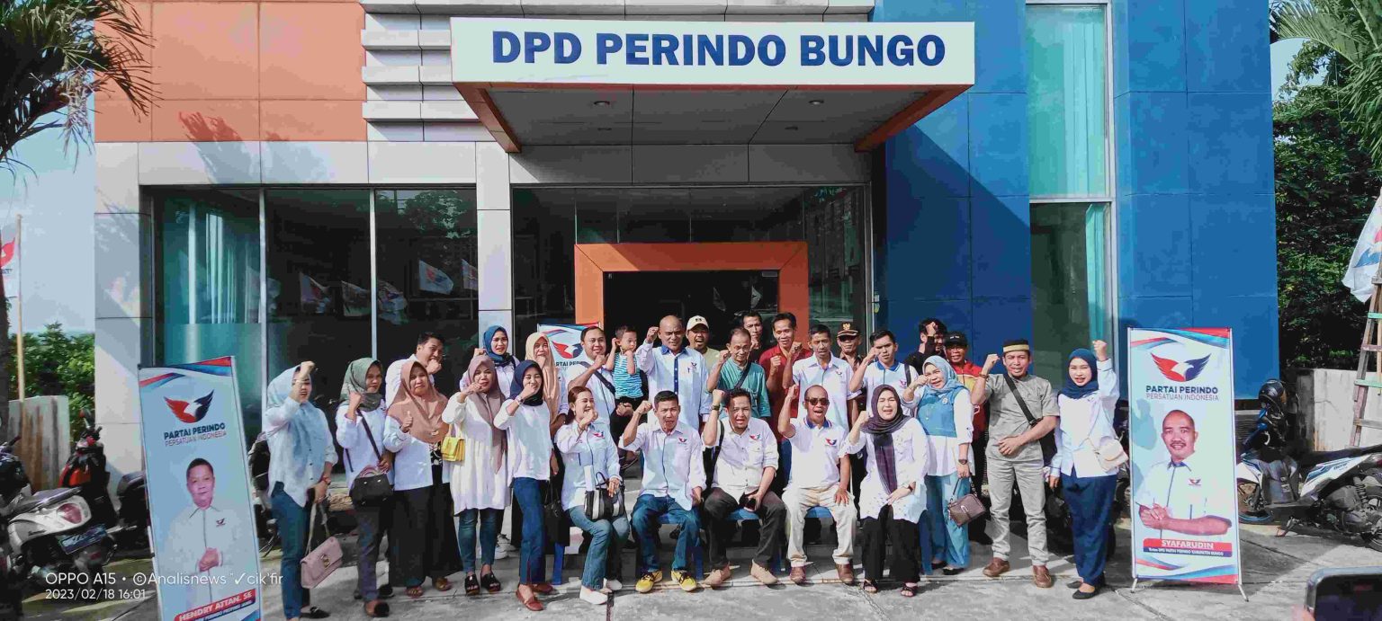 Menuju Pemilu 2024, Partai Perindo Bungo Diminta Perkuat Struktur Kepegurusan 