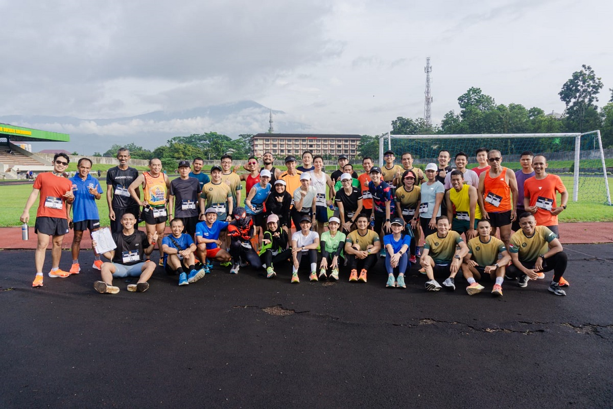 Sapa Konstituen Purwokerto Sambil Lari Pagi 10 K, Ketua DPW Jateng: Anak Muda Makin Dekat dengan Partai Perindo