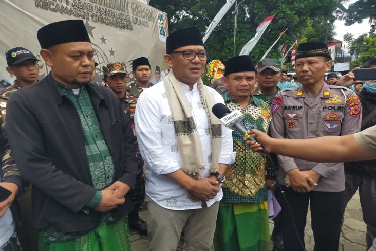 Hadiri Tasyakuran 1 Abad NU di Cigombong, Plt Bupati Bogor: Jadilah Pemersatu Bangsa