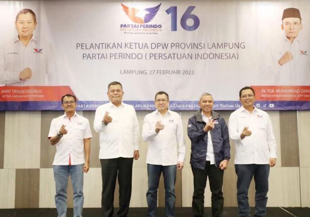 Hary Tanoesoedibjo Minta Saksi di Lampung All Out Amankan Suara Partai