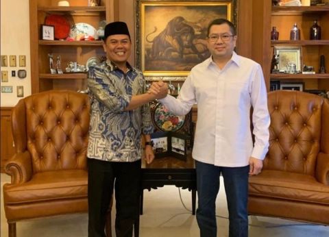 HT Bersilaturahmi dengan Ajbar Abdul Kadir 