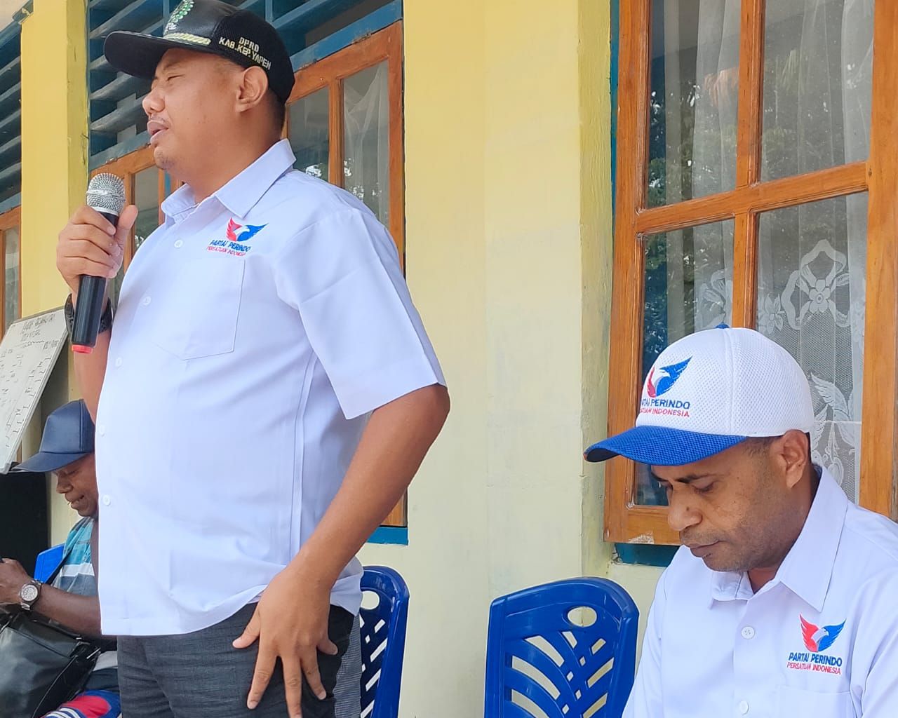 Bentuk Kepengurusan DPRt, Partai Perindo Yapen Sambangi Pengurus DPC