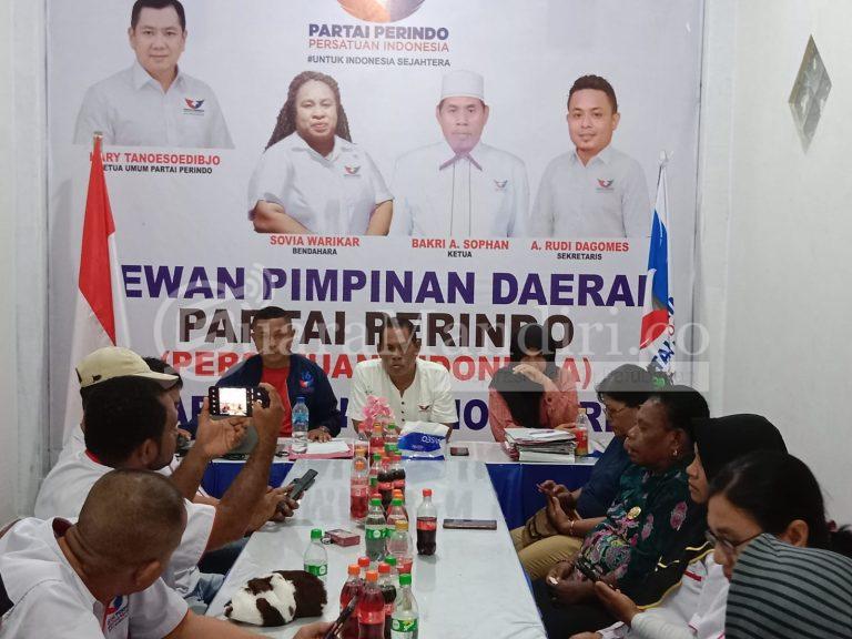 45 Bakal Caleg Mendaftar di DPD Partai Perindo Manokwari, Didominasi OAP
