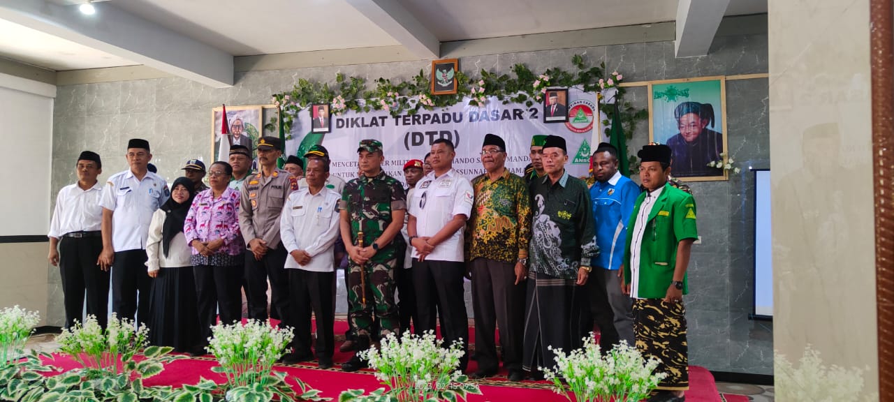 Hadiri Diklat Terpadu Dasar 2, Legislator Partai Perindo Yapen Ajak Kader Banser Jaga Keutuhan NKRI