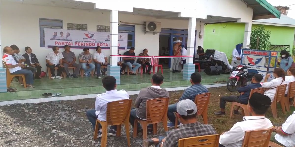 Kantor DPD Partai Perindo Palu Diresmikan: Terbuka untuk Masyarakat