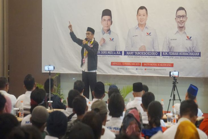 TGB: Maksimalkan Perjuangan Perindo untuk Kemenangan Pemilu 2024