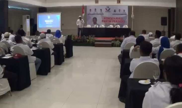 Konsolidasi dengan 3 DPD di Banggai, Ini Pesan Ketua DPW Partai Perindo Sulteng 