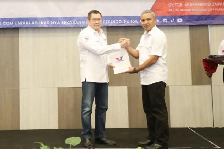 HT Minta Partai Perindo Lampung Bangun Mesin Partai Sampai Tingkat Desa 