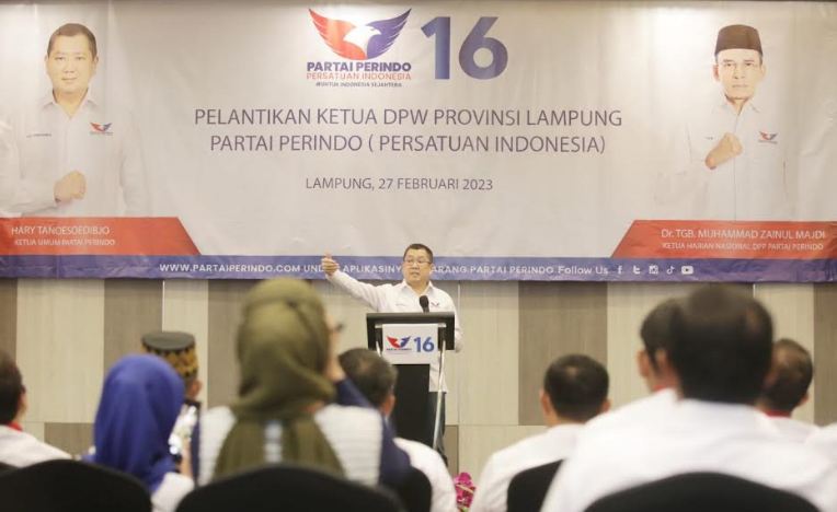 Hary Tanoesoedibjo: Partai Perindo Harus Ambil Bagian dalam Membangun NKRI