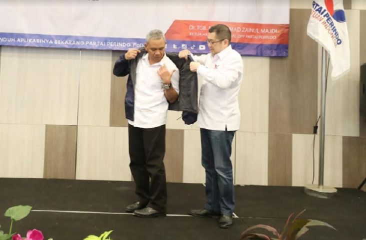 Lantik Ketua DPW Partai Perindo Lampung, HT Disambut Semangat Kader