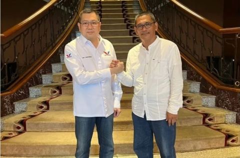 Mantan Ketua KPUD Kabupaten Sukabumi Gabung Partai Perindo, HT: Maju Terus Kang Dede 