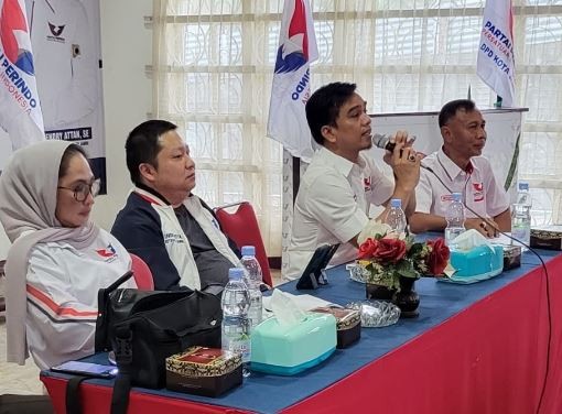 Ketua DPW Partai Perindo Jambi Minta Kader Berjuang Keras Capai Target 2 Digit di Pemilu 2024