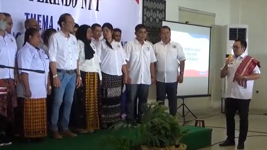 Pelantikan DPW Pemuda Perindo NTT yang Pertama Dilaksanakan Setelah Pandemi Covid-19