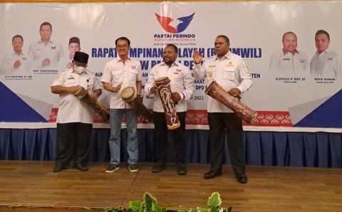 Rapatkan Barisan, Partai Perindo Optimistis Menang di Papua Barat 