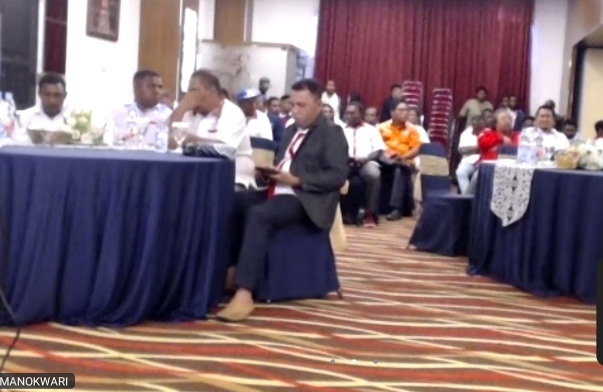 Rapimwil Partai Perindo Papua Barat, Kader Antusias Dengar Arahan Hary Tanoesoedibjo
