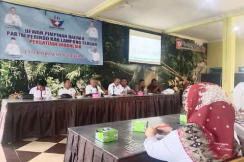 Menuju Pemilu 2024, DPW Partai Perindo Lampung Gelar Konsolidasi dengan DPD Lamteng