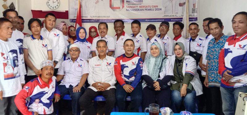 Sambangi Markas DPD Tanjabbar, Korwil Partai Perindo Riau Ungkap Hasil Kunjugannya
