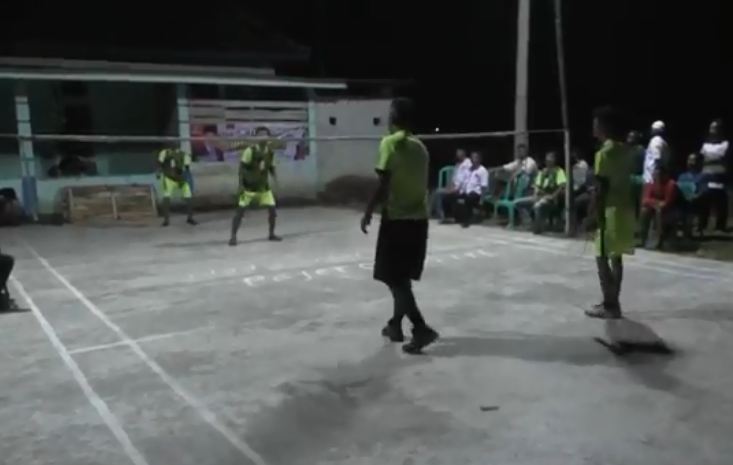 Turnamen Bulu Tangkis Partai Perindo Tulangbawang Disambut Antusias Warga