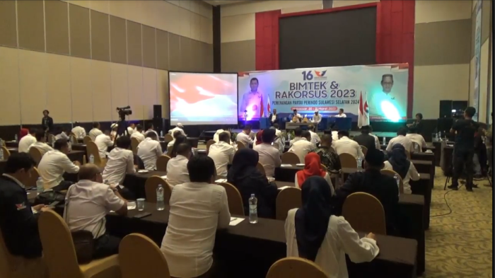 23 Anggota DPRD dan Ketua DPD Ikuti Bimtek-Rakorsus Partai Perindo di Sulsel