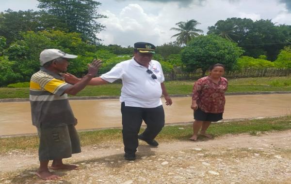 Petani Terancam Gagal Panen, Politisi Partai Perindo Malaka Soroti Petugas Air di Bendung Benenain 