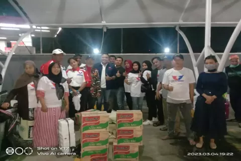 Bantu Korban Kebakaran Pertamina Plumpang, Partai Perindo Kerahkan Tim Sosial dan Bangun Posko