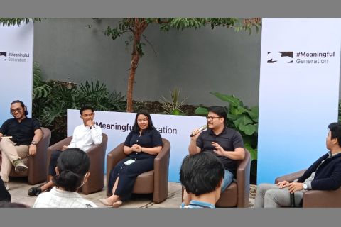 Di Hadapan Mahasiswa Bandung, Michael Berbagi Pengalaman Perjalanan Kariernya 