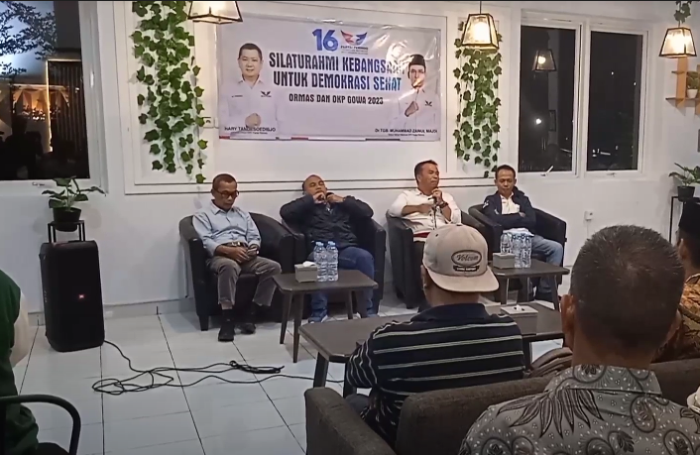 Partai Perindo Gowa Silaturahmi dengan Ormas, Ini yang Dibahas 