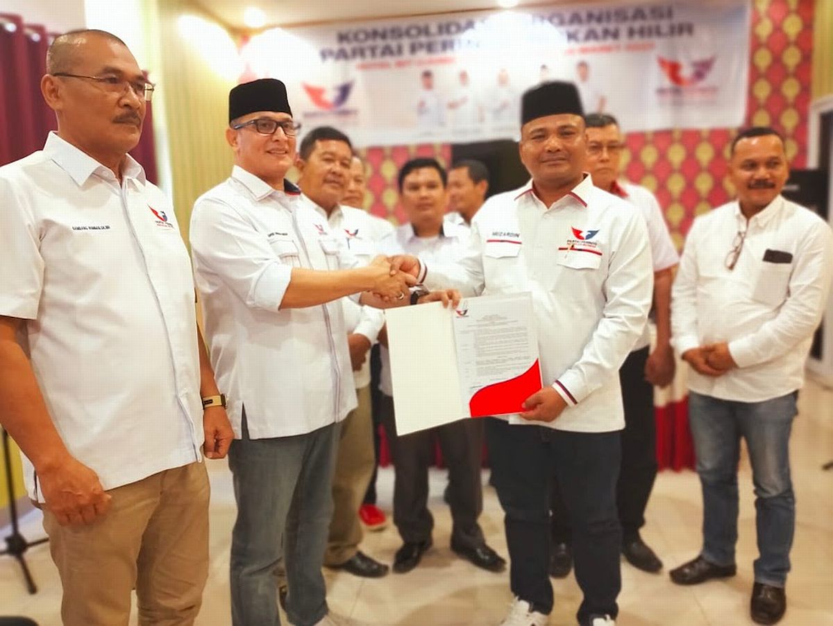 Partai Perindo Rokan Hilir Dapat SK, Kobarkan Semangat Kemenangan