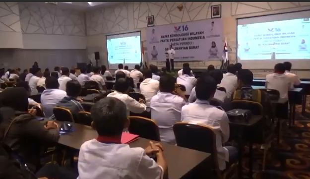 Konsolidasi DPW Partai Perindo Kalbar, Sekjen Sebut DPRt Jadi Ujung Tombak di Pemilu 2024