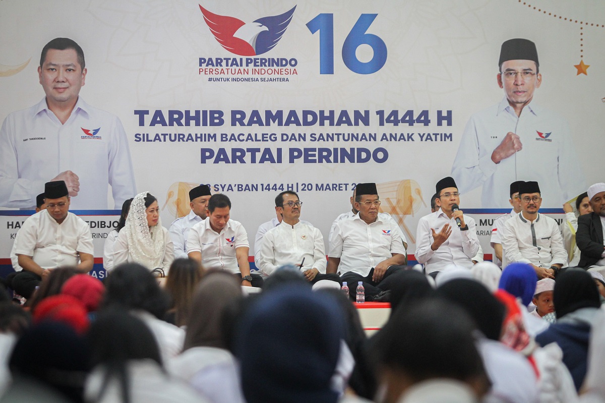 Gelar Tarhib Ramadan, Partai Perindo Jakpus: Kita Parpol Nasional yang Jaga Nilai Kerukunan