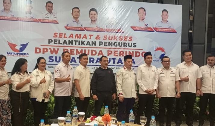 Hadir di Pelantikan Pemuda Perindo Sumut, TGB: Kami Melawan Politik Identitas