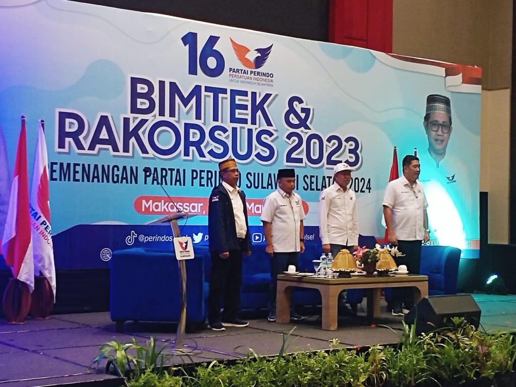 Herbud: Partai Perindo Sulsel Harus Maksimalkan Potensi Raup Double Digit