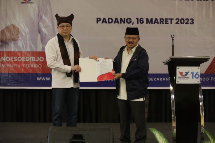 HT Optimistis Partai Perindo Sumatera Barat Lebih Kuat