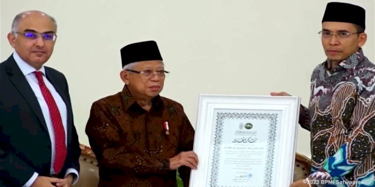 Wapres dan TGB Bertekad Bangun Moderasi Beragama di Indonesia