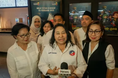 Kartini Perindo Ajak Anak Korban Kekerasan Nonton Kiko in The Deep Sea 