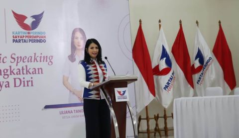 Kartini Perindo Gelar Pelatihan Public Speaking 